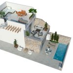 Villas with pool in sunny Los Alcazares