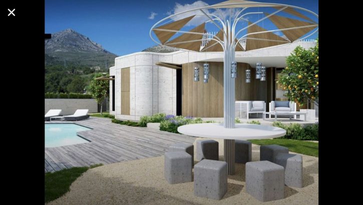 Villas con diseno creativo en Polop