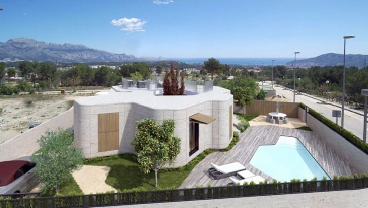 Belles nouvelles villas de luxe à Polop