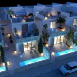 Villas nuevas con piscina en Los Alcazares