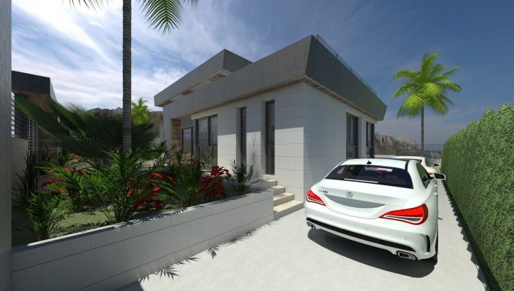 Modernas villas nuevas en Polop