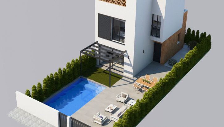 Hermosas villas nuevas en Benijofar