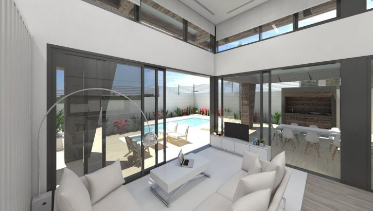 Modernas villas nuevas en Polop