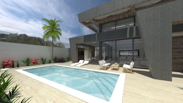 Modernas villas nuevas en Polop