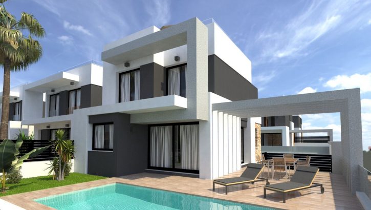 Modern villas in Lomas de Cabo Roig