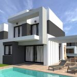 Villas modernas en Lomas de Cabo Roig