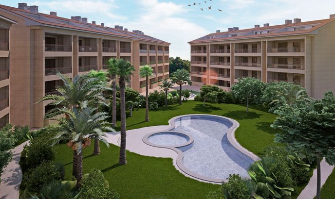 Apartments close to the beach Javea