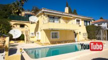 Chalet con piscina y vistas al mar en Alfaz del Pi Costa Blanca