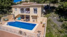 Villa mediterranee avec vue sur la mer à Moraira