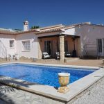 Chalet con vistas al mar en Moraira