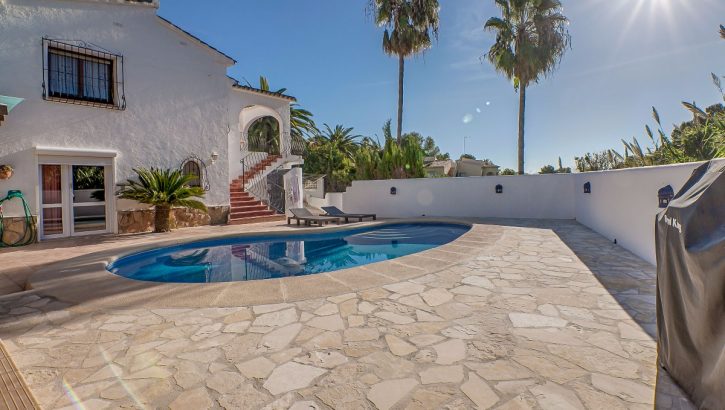 Gemütliche spanische Villa in Benissa Costa Blanca