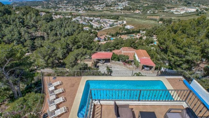 Villa de luxe avec des vues à Moraira