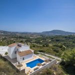 Stylish villa with sea views in Moraira