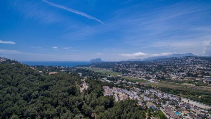 Villa mit spektakulärem Ausblick in Moraira