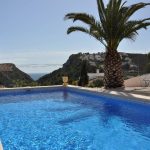 Chalet con vistas al mar en Moraira