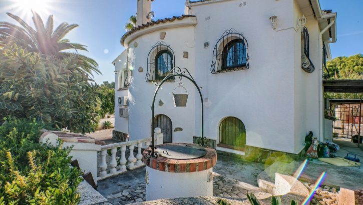 Gemütliche spanische Villa in Benissa Costa Blanca