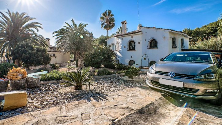 Gemütliche spanische Villa in Benissa Costa Blanca