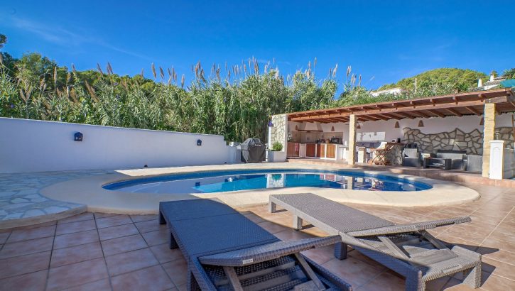 Gemütliche spanische Villa in Benissa Costa Blanca