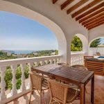 Stylish villa with sea views in Moraira