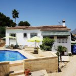 Ground floor villa with pool in Alfas del Pi Costa Blanca