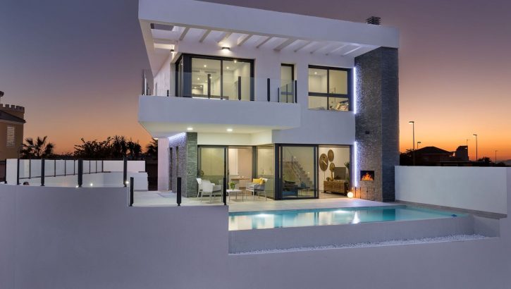 New built villas with view in Rojales Costa Blanca