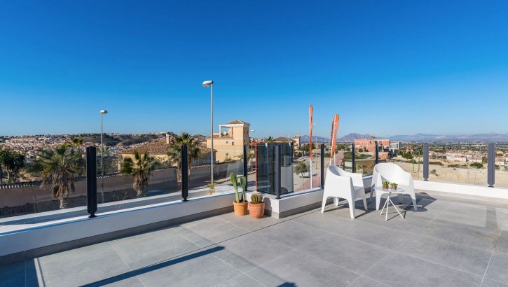 New built villas with view in Rojales Costa Blanca