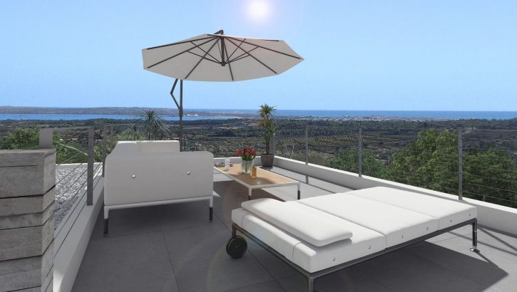 Modern new built villas in San Miguel