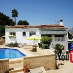 Ground floor villa with pool in Alfas del Pi Costa Blanca