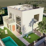 New villas with pool in Daya Vieja Costa Blanca