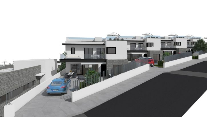 Modern new built villas in San Miguel