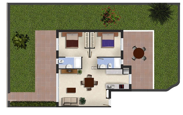 Chic apartments near the beach Arenales