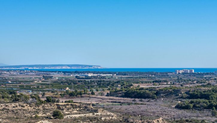 Neubauvillen mit Ausblick in Rojales Costa Blanca