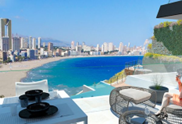 Appartements de luxe avec vue sur la mer à Benidorm