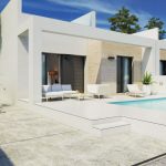 New bungalows with pool Daya Nueva