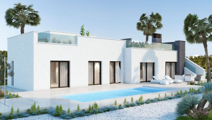 Nouvelles villas au rez-de-chaussée à Polop