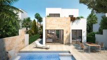 Chalets nueva construcción cerca del golf de Rojales Costa Blanca