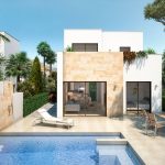 Chalets nueva construcción cerca del golf de Rojales Costa Blanca