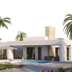 Elegant new villas at ground level in Polop