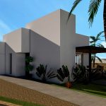 Modern villa with sea view in Polop