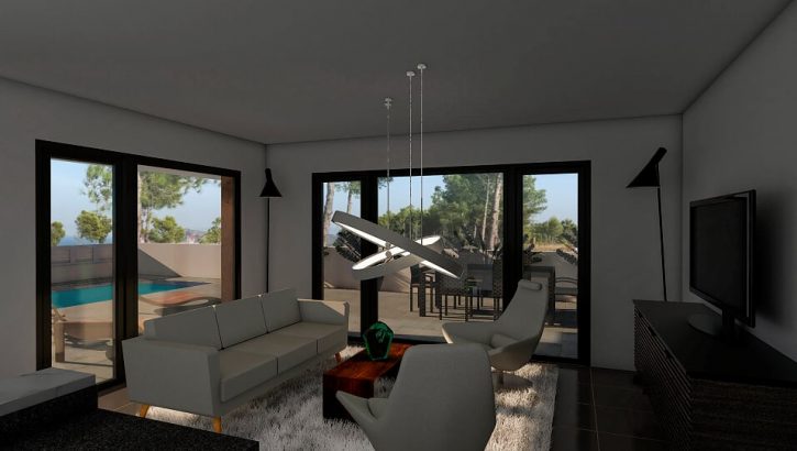 Nuevas villas con vistas en Polop