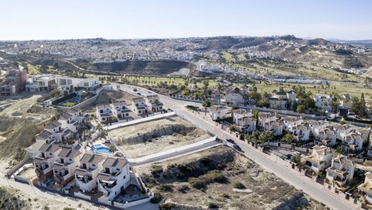 Chalets nueva construcción cerca del golf de Rojales Costa Blanca