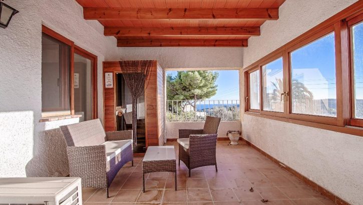 Finca with sea view in Teulada Costa Blanca