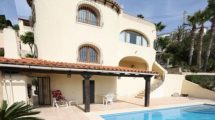 Large house with sea view in Moraira Costa Blanca
