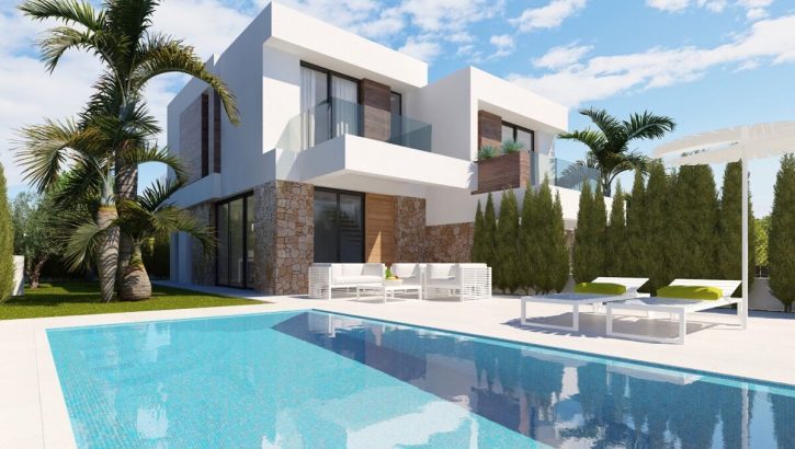 Semi-detached houses in Benidorm Costa Blanca