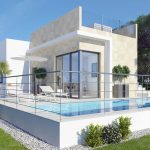 New villas at the golf course Finestrat Costa Blanca