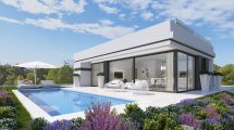 New construction villa with pool in Polop Costa Blanca