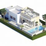 New villas at the golf course Finestrat Costa Blanca