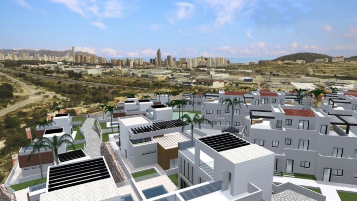 New built villas in Finestrat Costa Blanca