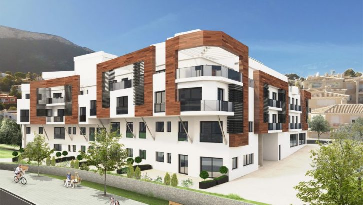 Neubau Wohnungen in Denia Costa Blanca