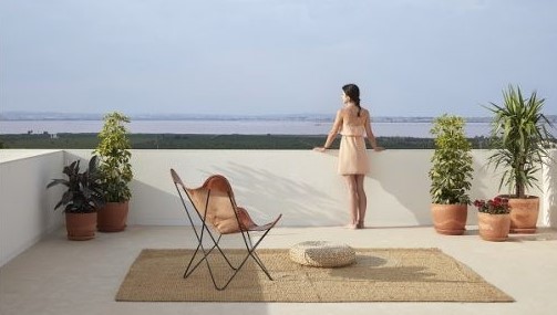 Apartments at salt lakes in Torrevieja